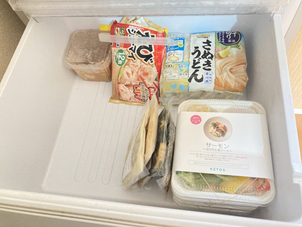 KETOS冷凍庫収納