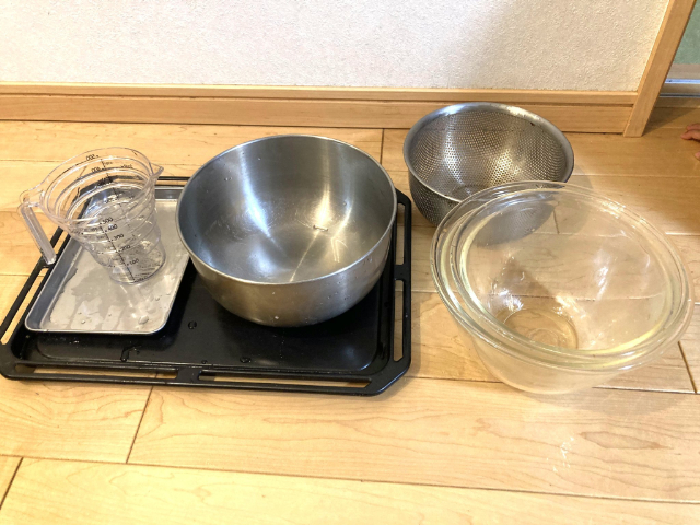 あおいの給食室使用調理器具