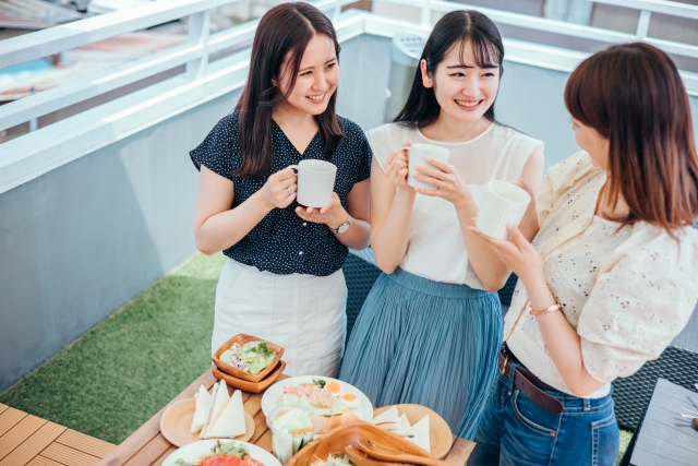 大学生のランチ