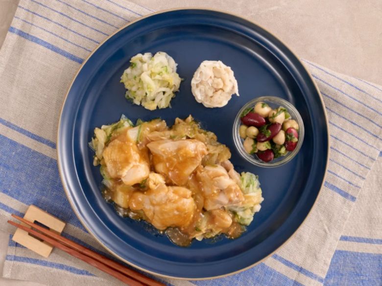 ナッシュ 鶏肉のニンニクみそ