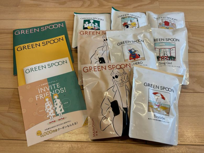 GREEN SPOONのパッケージ
