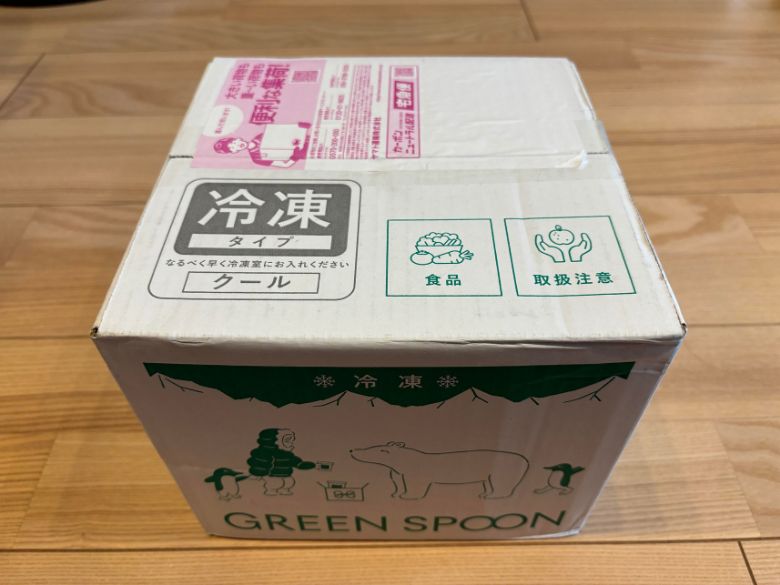 GREEN SPOONを実際に注文