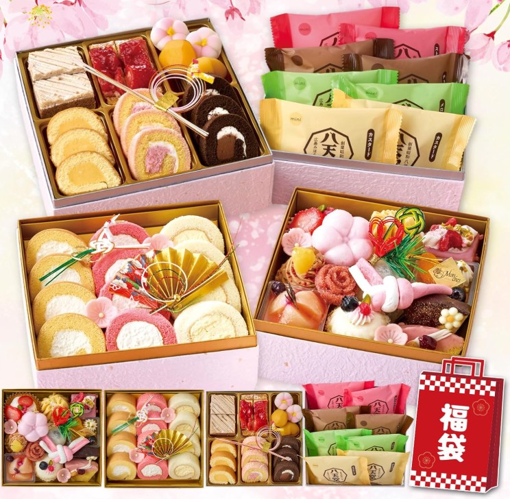 スイーツおせち:新春初売り 福袋スイーツおせち