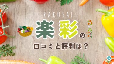 楽彩の口コミと評判は良い？野菜のミールキットを徹底レビュー！