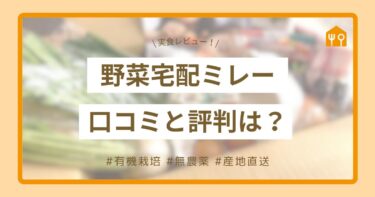 野菜宅配ミレーの評判まとめ！新鮮さ・安心さを口コミから徹底分析